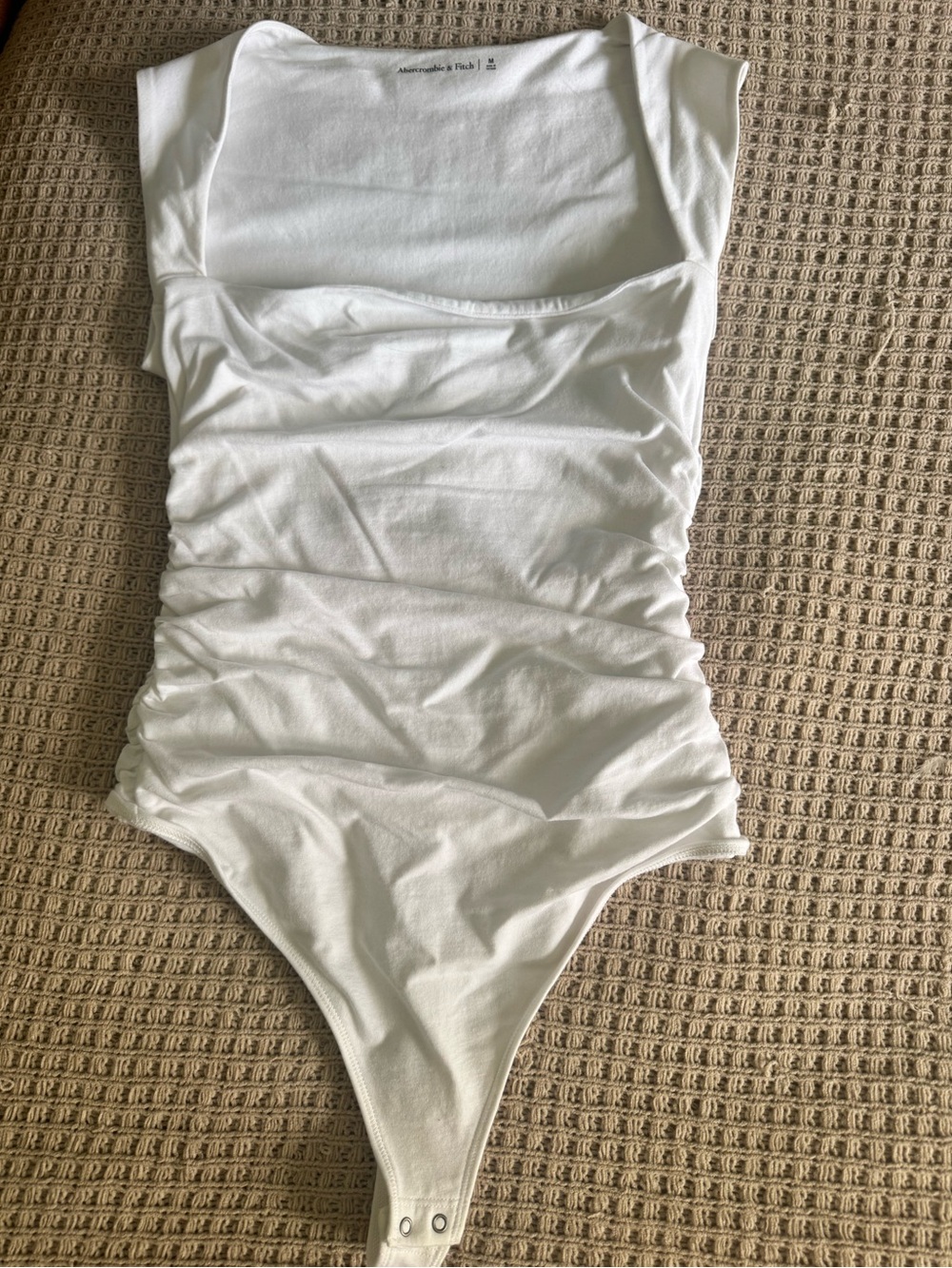 Abercrombie & Fitch One-Piece Ruched Bodysuit